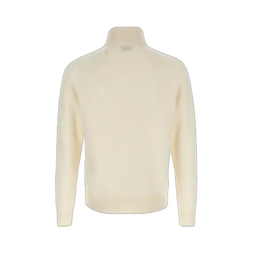 Half Zipped Knit Sweater