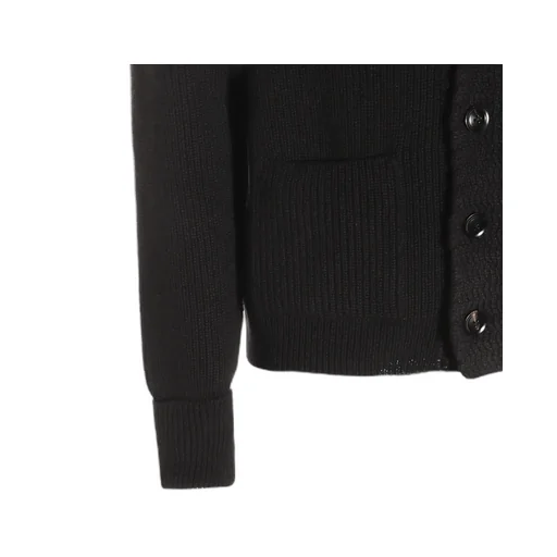 V-Neck Buttoned Cardigan
