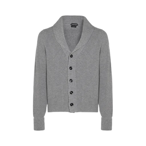 V-Neck Buttoned Cardigan