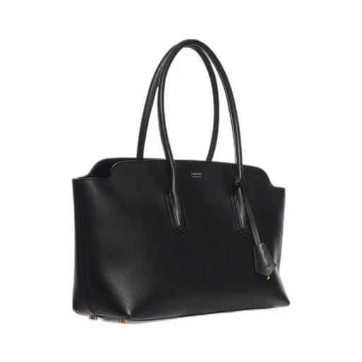 Logo Stamp Large Shoulder Bag