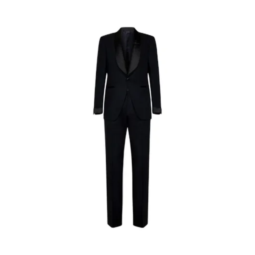 Single-Breasted Tailored Suit