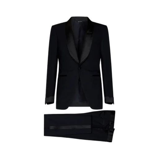 Single-Breasted Tailored Suit