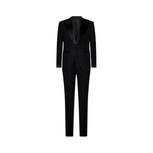 Single-Breasted Tailored Suit
