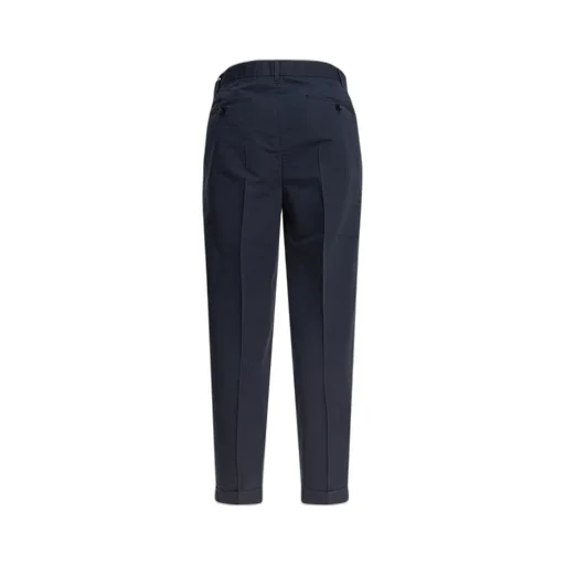 Fluid Poplin Double Pleat Pants