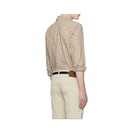 Small Check Western Shirt