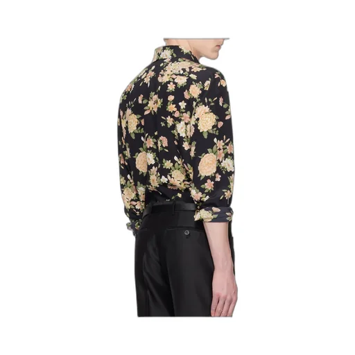 Crepe De Chine Fluid Fit Shirt