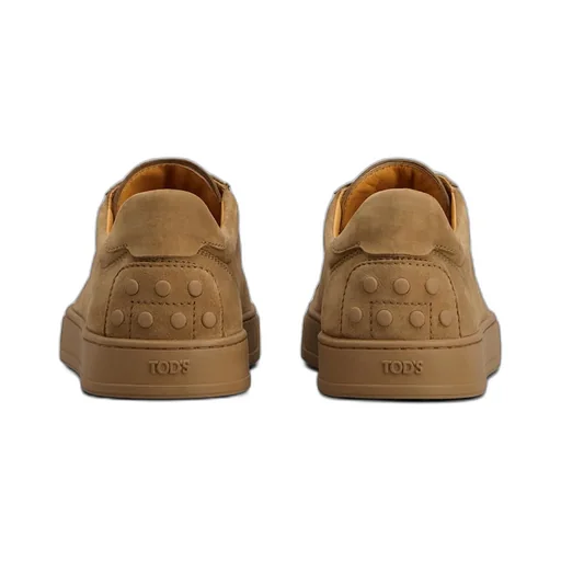 Logo Printed Round Toe Sneakers