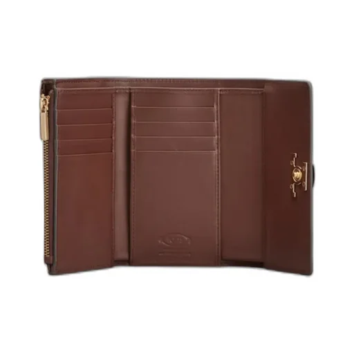 T Timeless Leather Wallet