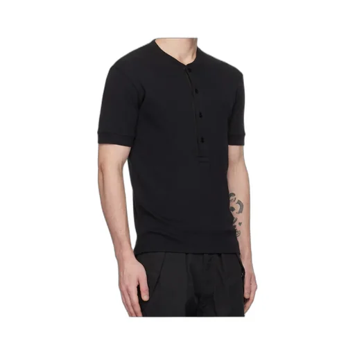 Cotton Modal Rib Henley