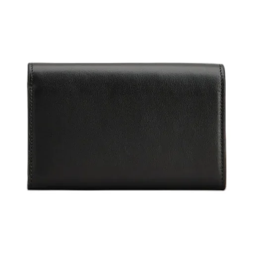 Logo Engraved Tri-Fold Wallet