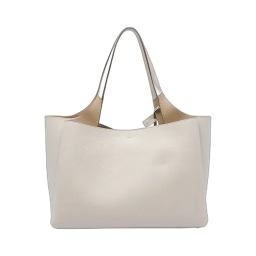 T Timeless Logo Plaque Medium Tote Bag