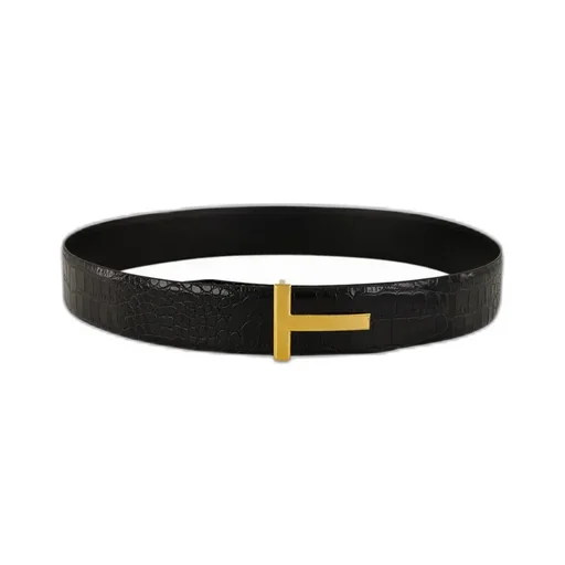 T Icon Embossed Belt