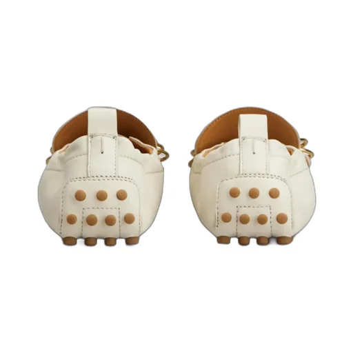 Ring Embellished Slip-On Loafers