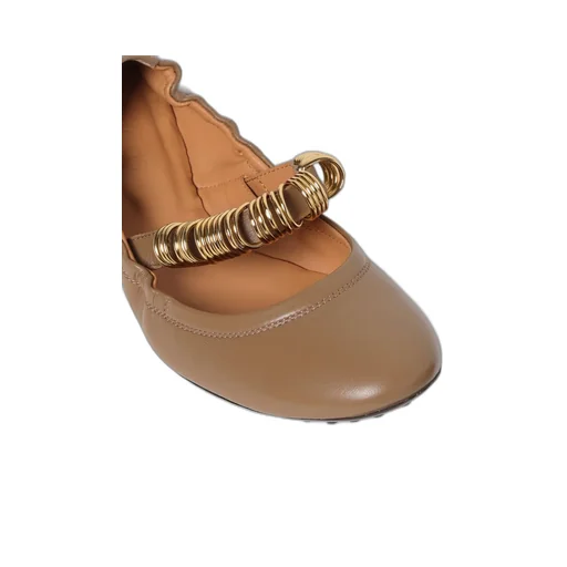 Ring Embellished Ballerinas