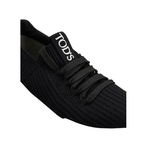 Logo Embossed Lace-Up Sneakers