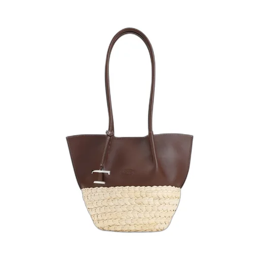 Logo Debossed Shopping Bag
