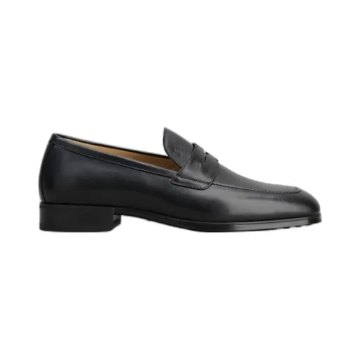 Logo Debossed Loafers