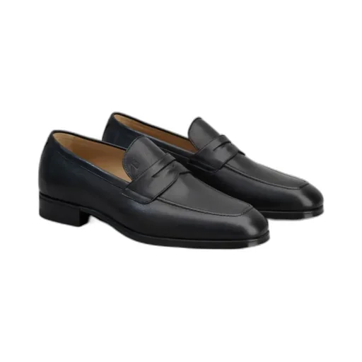 Logo Debossed Loafers