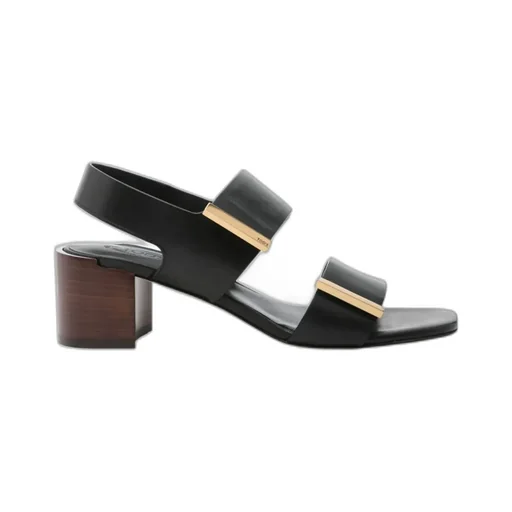 55Mm Leather Sandals