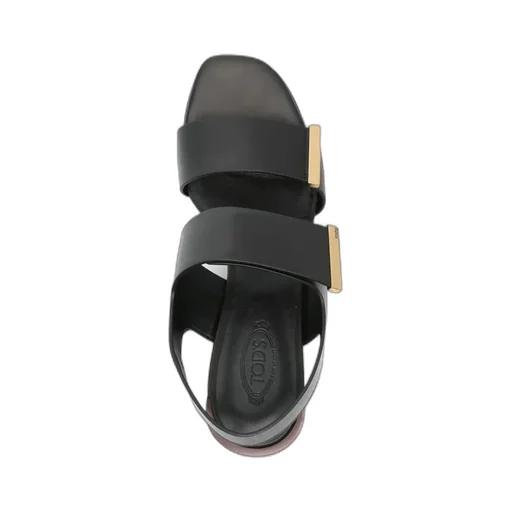 55Mm Leather Sandals