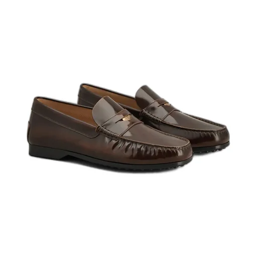 Round Head Loafer Shoes