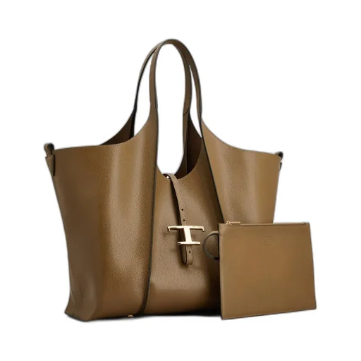 T Timeless Medium Shopping Bag