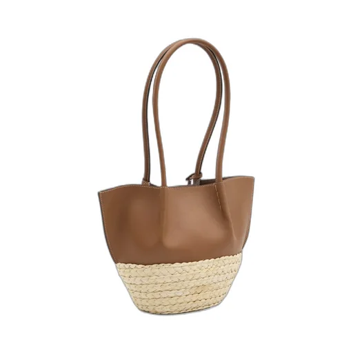 Logo Debossed Shopping Bag