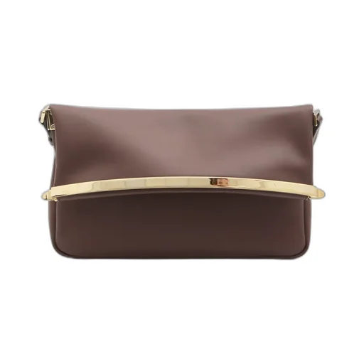 Logo Debossed Flap Bag