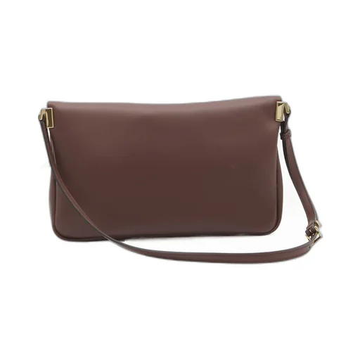 Logo Debossed Flap Bag
