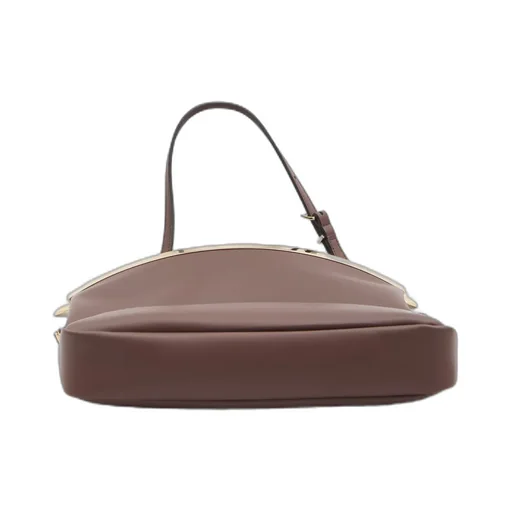 Logo Debossed Flap Bag