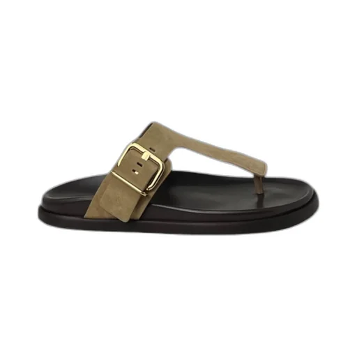 Leather Slides