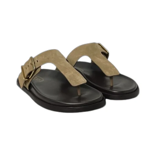 Leather Slides