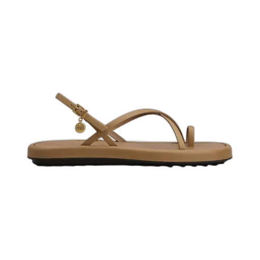 Leather Flat Sandals