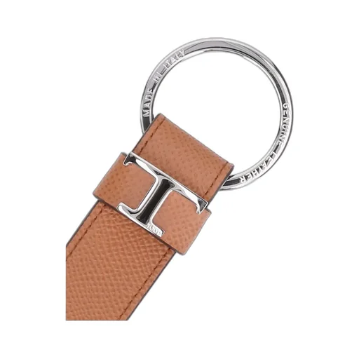 T Logo Keychain