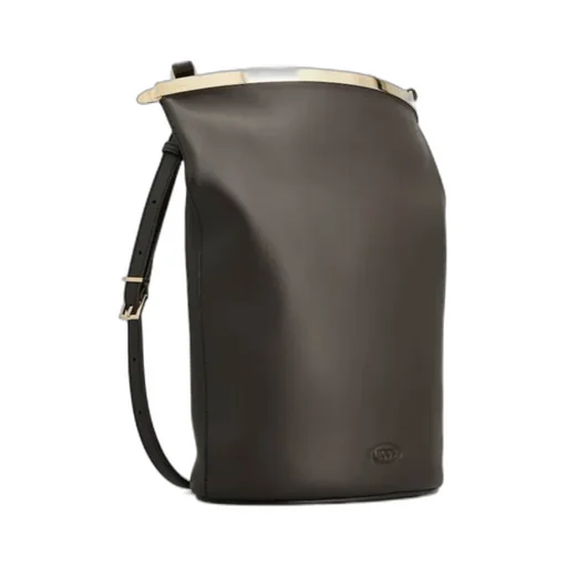Logo Embossed Bucket Bag
