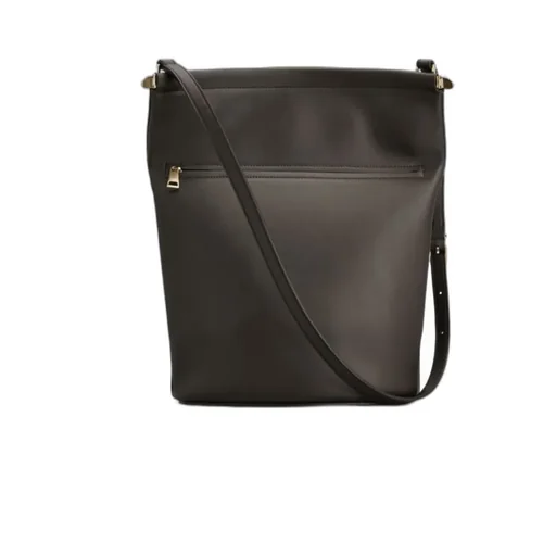 Logo Embossed Bucket Bag