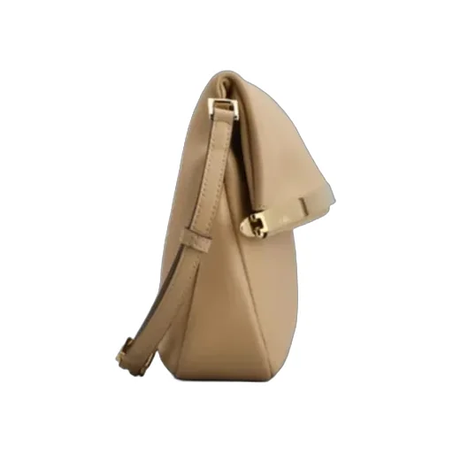 Logo Debossed Flap Bag