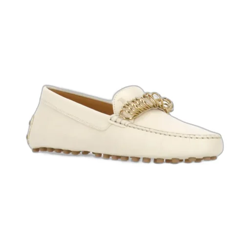 Ring Embellished Loafers