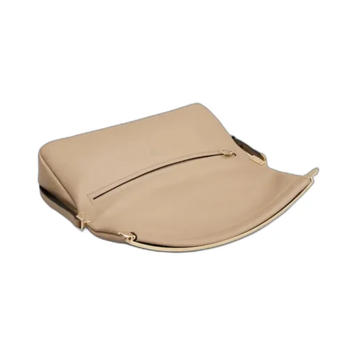 Logo Debossed Flap Bag
