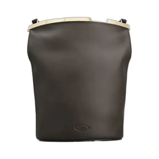 Logo Embossed Bucket Bag