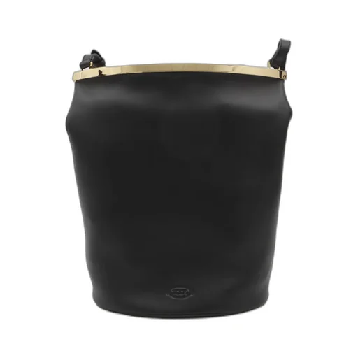 Logo Embossed Bucket Bag