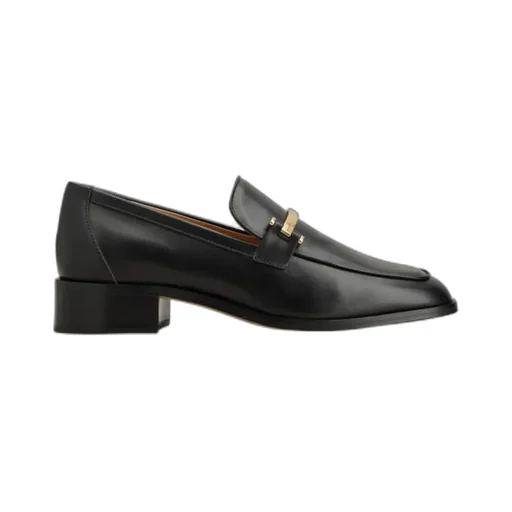 Logo Engraved Loafers