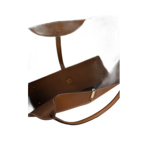 Medium Leather Tote Bag