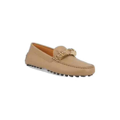 Ring Embellished Loafers