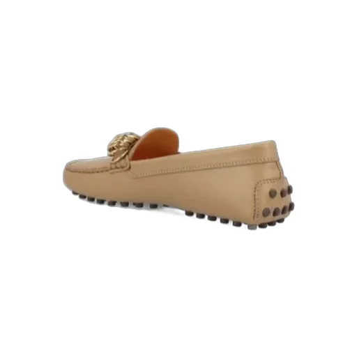 Ring Embellished Loafers