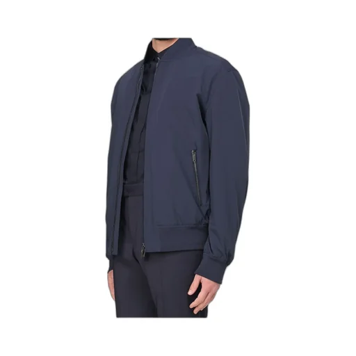 Two Way Zipped Bomber Jacket