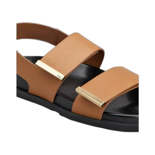 N6M Logo Engraved Sandals