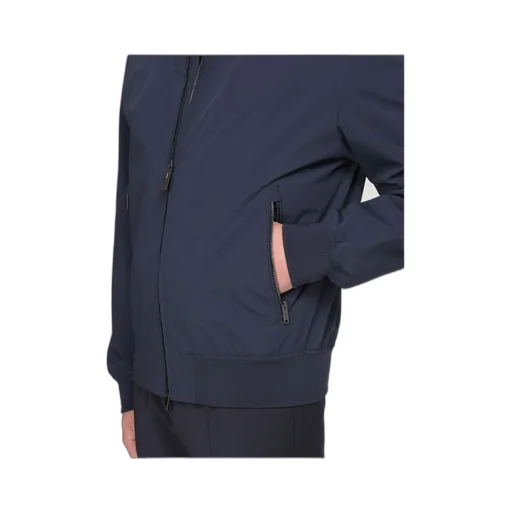 Two Way Zipped Bomber Jacket