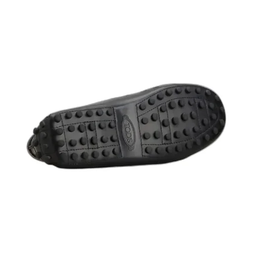 Logo Engraved Perforated Loafers