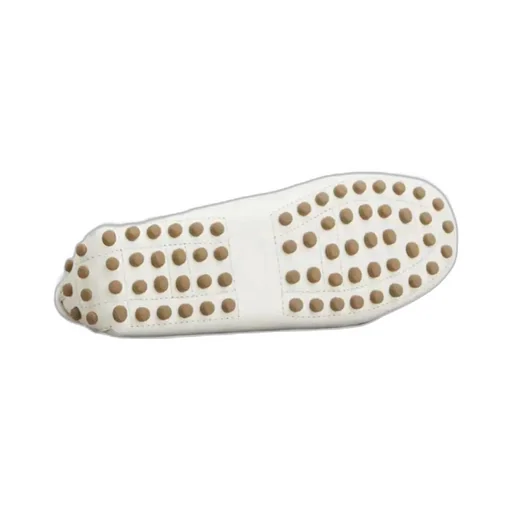 Logo Engraved Perforated Loafers